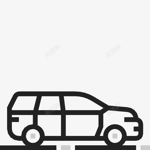 汽车司机吉普车图标svg_新图网 https://ixintu.com 公路 司机 吉普车 汽车 越野车