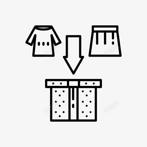 购买物品电子商务电子购物图标svg_新图网 https://ixintu.com 电子商务 电子购物 网上购物 购买物品