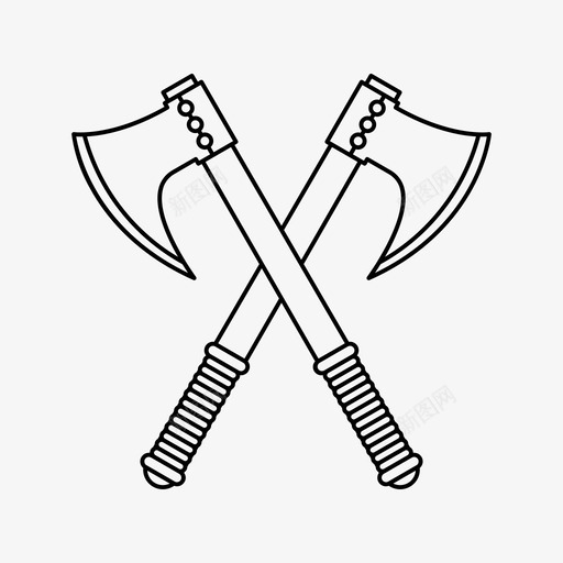战斗剑对抗图标svg_新图网 https://ixintu.com 剑 对抗 战争 战斗 武器