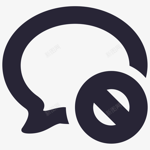 禁言svg_新图网 https://ixintu.com 禁言