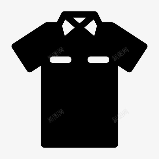 工作装着装规范正式图标svg_新图网 https://ixintu.com 工作装 正式 着装规范 衬衫