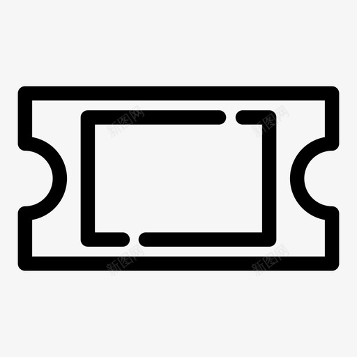门票优惠券活动图标svg_新图网 https://ixintu.com 优惠券 剧院 必需品pt1 活动 演出 纸张 门票