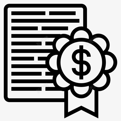 中标商务合同商务建议书图标svg_新图网 https://ixintu.com 中标 中标合同 商务合同 商务建议书