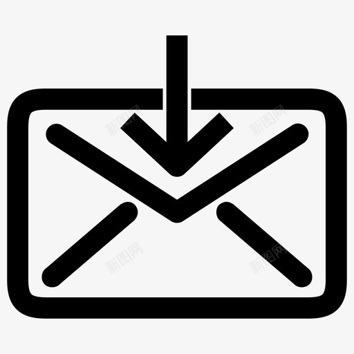 邮寄电脑邮件电子邮件图标svg_新图网 https://ixintu.com 信件 新邮件 电子邮件 电脑邮件 邮寄
