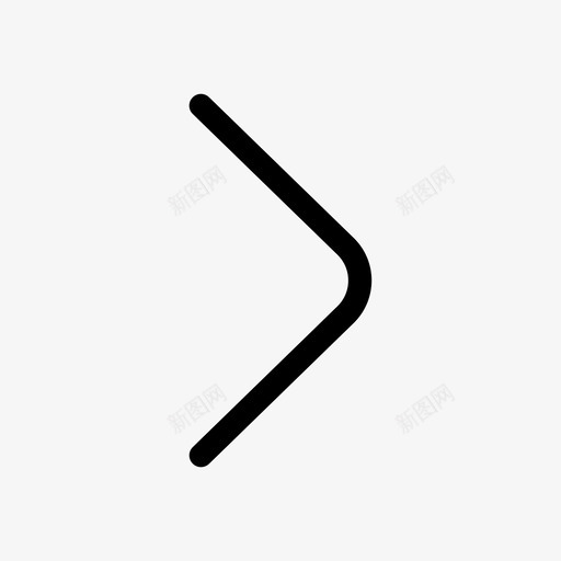 箭头1-右svg_新图网 https://ixintu.com 箭头1-右