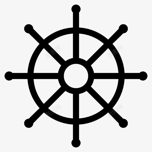 船轮船航海图标svg_新图网 https://ixintu.com 帆船 掌舵 航海 航行 船 船轮