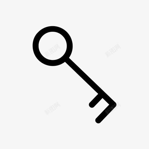 钥匙商用图标svg_新图网 https://ixintu.com 商用 钥匙