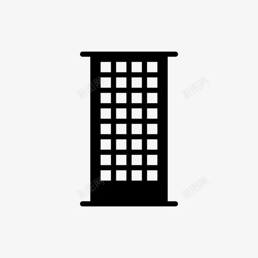 大楼公寓高层图标svg_新图网 https://ixintu.com 公寓 办公室 大楼 空中飞车 高层