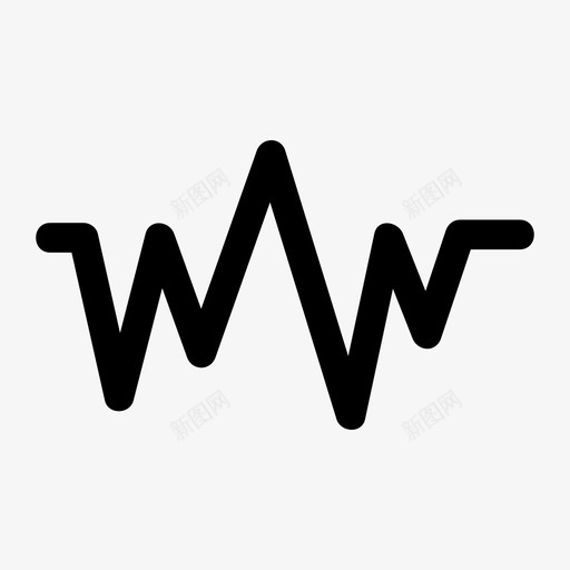 活动心跳监测图标svg_新图网 https://ixintu.com 医院铭文 心跳 振动 活动 监测 脉搏