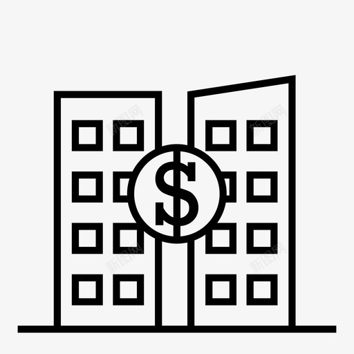 投资财务资金图标svg_新图网 https://ixintu.com 投资 财务 资金 项目管理线图标