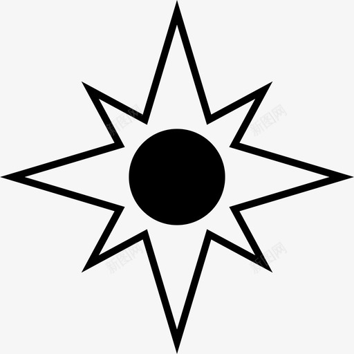星星灯光夜晚图标svg_新图网 https://ixintu.com 夜晚 天空 星光夜空赢家 星星 灯光 赢家