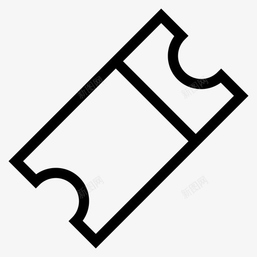 电影票票务票图标svg_新图网 https://ixintu.com 电影票 票 票务 脆