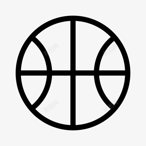 篮球体育假日活动图标svg_新图网 https://ixintu.com 体育 假日活动 篮球