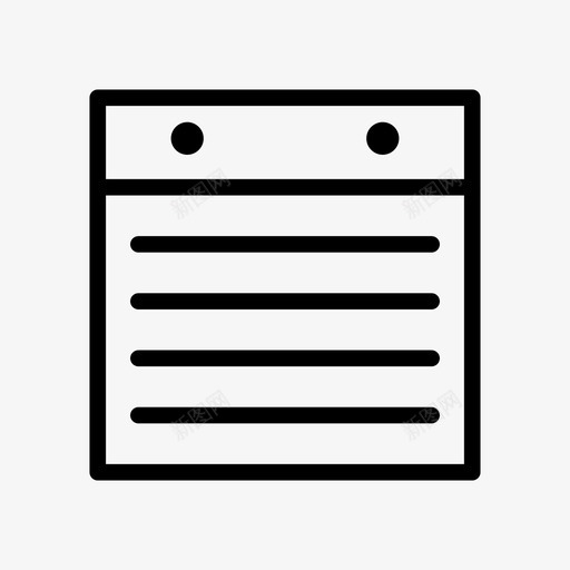 记事本书籍教育图标svg_新图网 https://ixintu.com 书籍 教育 文本 移动 移动用户界面设计 记事本