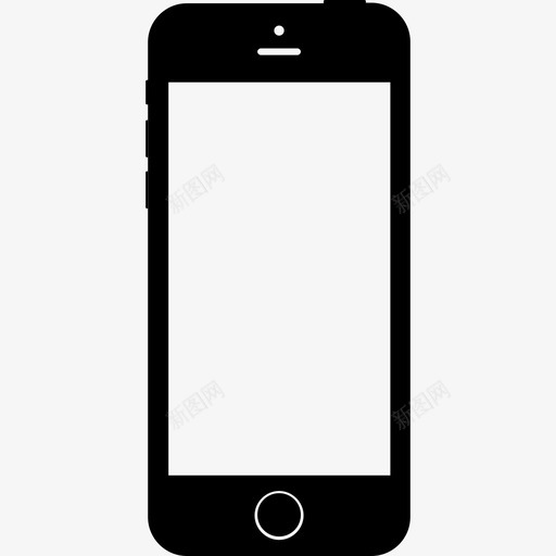 iphone5c苹果手机图标svg_新图网 https://ixintu.com iphone5c 手机 智能手机 苹果