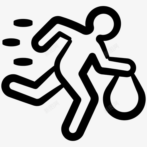 盗窃犯罪金钱盗窃图标svg_新图网 https://ixintu.com 墨水安全卷5 强盗 犯罪 盗窃 金钱盗窃
