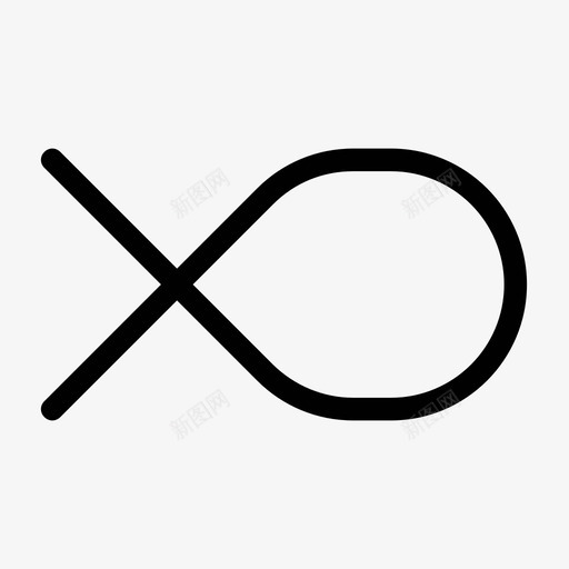 鱼独自一人游泳图标svg_新图网 https://ixintu.com 游泳 独自一人 鱼