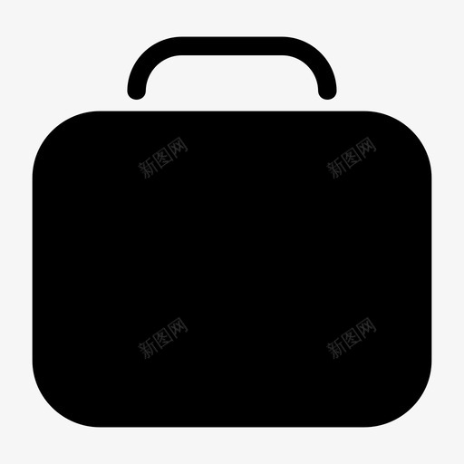 公文包书包手提包图标svg_新图网 https://ixintu.com 书包 公文包 工作 手提包 旅行