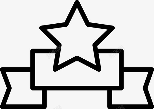 奖励荣誉桂冠图标svg_新图网 https://ixintu.com 冒险和游戏瘦 奖励 明星 桂冠 胜利 荣誉