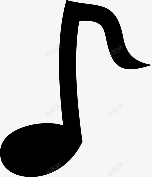 音符声音音调图标svg_新图网 https://ixintu.com 声音 音符 音调