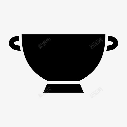 滤器厨师烹饪图标svg_新图网 https://ixintu.com 厨师 厨房 厨房工具 滤器 烹饪 筛子