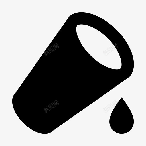 颜色桶填充物核心图标svg_新图网 https://ixintu.com 填充物 核心 颜色桶