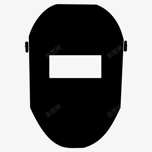 电焊帽头盔保护器防护眼镜图标svg_新图网 https://ixintu.com 头盔保护器 电焊工人 电焊帽 防护眼镜