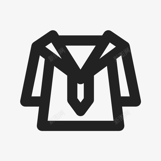 校服衣服图标svg_新图网 https://ixintu.com 校服 衣服