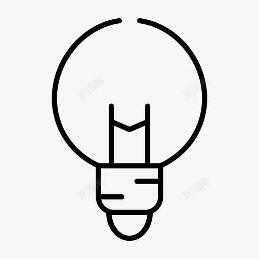 迅速聪明灯泡图标svg_新图网 https://ixintu.com 主意 灯 灯泡 聪明 迅速