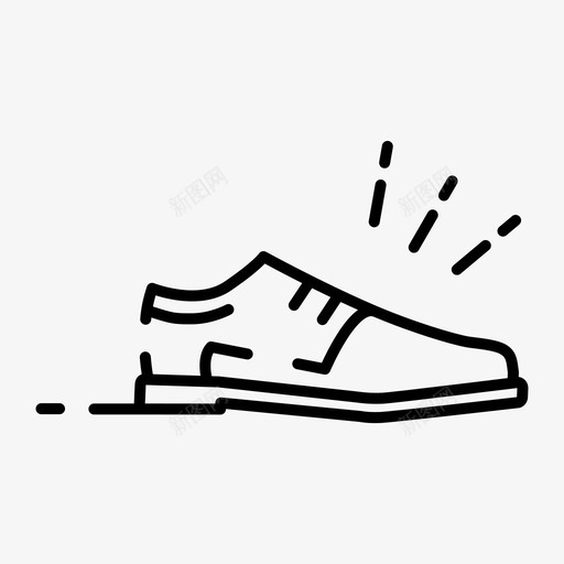男鞋时尚鞋类图标svg_新图网 https://ixintu.com 婚礼庆典系列图标集 新郎 时尚 男鞋 鞋类