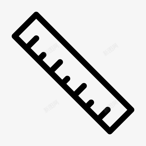 尺子厘米量具图标svg_新图网 https://ixintu.com 办公室 厘米 尺子 工具 教育媒介 量具