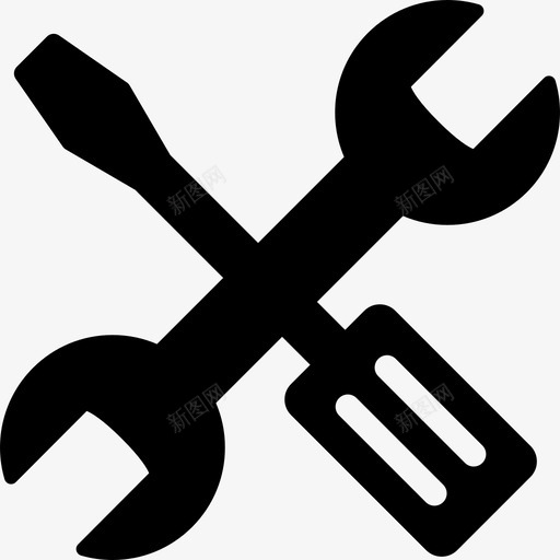 机械工具技术支持图标svg_新图网 https://ixintu.com 技术支持 机械工具