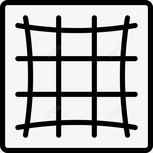 网格开发游戏图标svg_新图网 https://ixintu.com 开发 怪物轮廓 游戏 网格 视频游戏