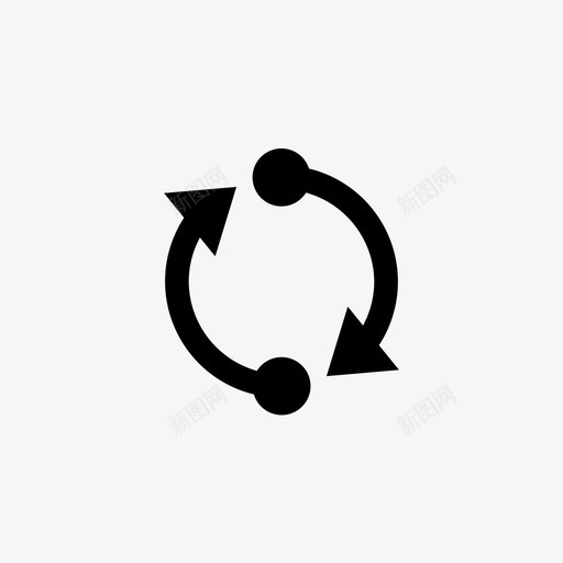 回收生态环保图标svg_新图网 https://ixintu.com 回收 水务局 环保 生态