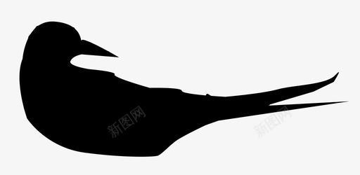 燕鸥动物亚速尔群岛图标svg_新图网 https://ixintu.com 亚速尔群岛 动物 燕鸥 鸟