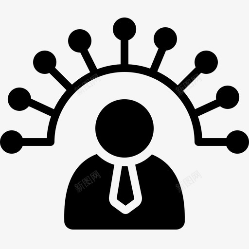 行政经理秘书图标svg_新图网 https://ixintu.com 秘书 经理 行政