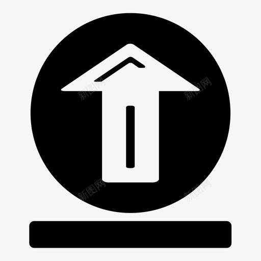 上传导出传输图标svg_新图网 https://ixintu.com 上传 传输 导出 网络或移动用户界面