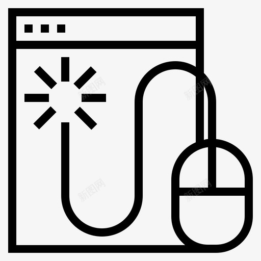按点击付费浏览器浏览图标svg_新图网 https://ixintu.com 互联网 互联网浏览 按点击付费 浏览 浏览器 网络浏览