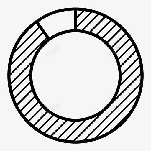 环形舱口十分之九充电甜甜圈图标svg_新图网 https://ixintu.com 充电 填充 比例 比率分数 环形舱口十分之九 甜甜圈 百分比 饼图