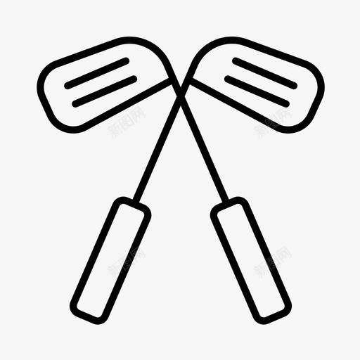 高尔夫俱乐部儿童游戏图标svg_新图网 https://ixintu.com 儿童 游戏 玩具 玩具店 高尔夫俱乐部