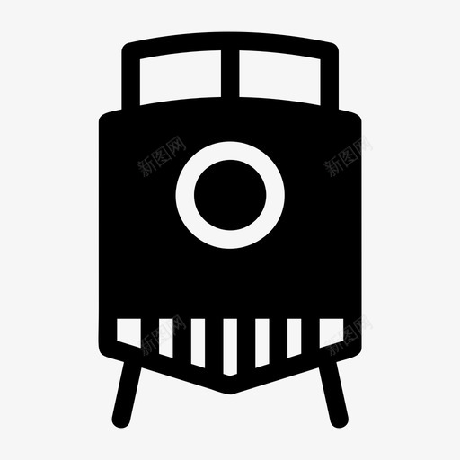 铁路旅程列车图标svg_新图网 https://ixintu.com 列车 旅程 火车站 车辆段 铁路