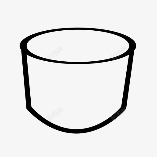 痰杯子svg_新图网 https://ixintu.com 痰杯子