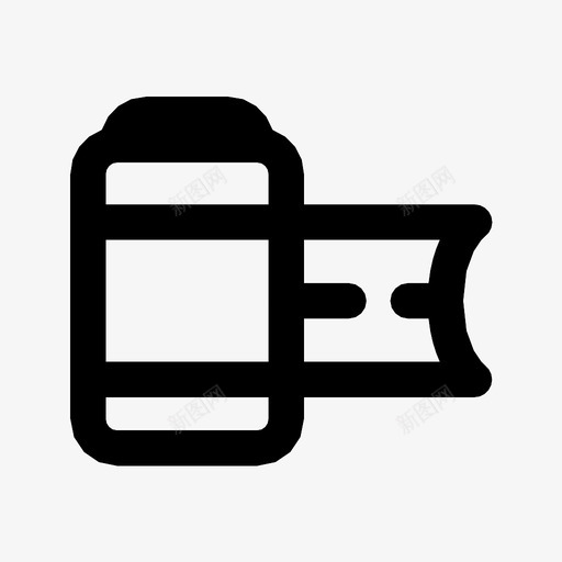 胶卷相框图标svg_新图网 https://ixintu.com 相框 胶卷