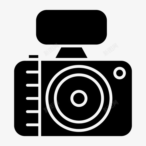 照相机通讯新闻图标svg_新图网 https://ixintu.com 媒体 新闻 新闻字形 照相机 通讯