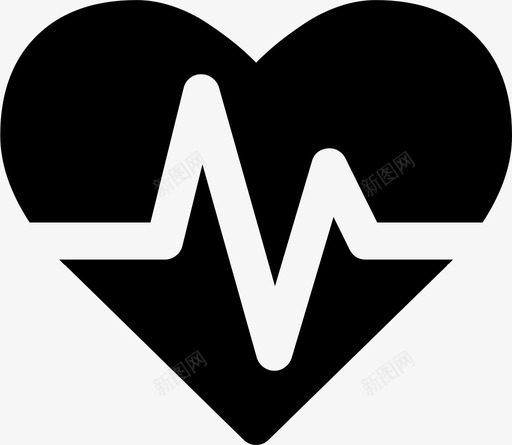 ECGsvg_新图网 https://ixintu.com ECG 心电检查