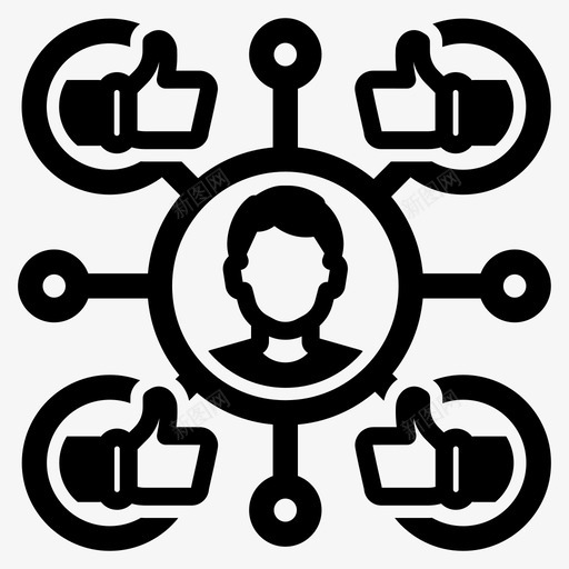 社交媒体网络名人网络图标svg_新图网 https://ixintu.com 名人 流行 皮克斯 社交媒体网络 网络