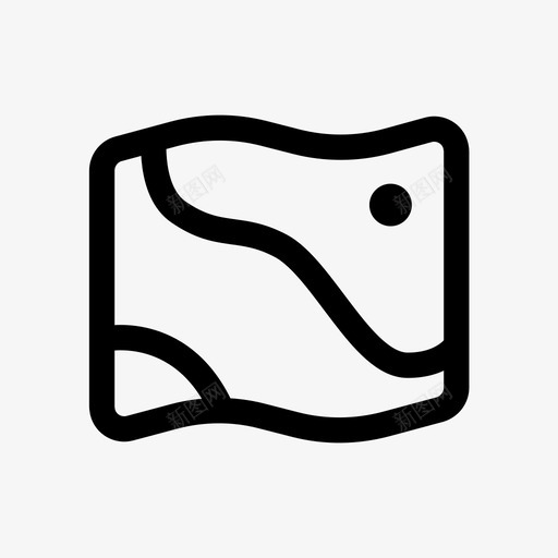 地图坐标导航图标svg_新图网 https://ixintu.com 地图 坐标 定位 导航 线路全套