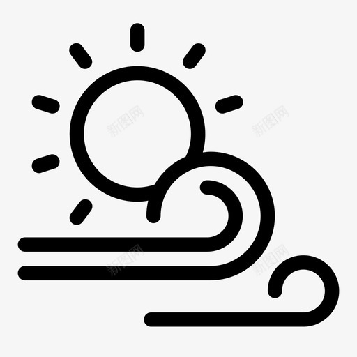 风和日丽图标svg_新图网 https://ixintu.com 风和日丽