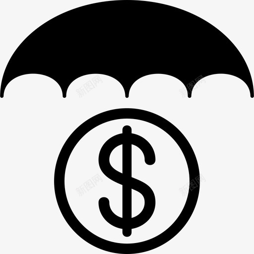 保险保证抵押品图标svg_新图网 https://ixintu.com 保证 保险 保险保证 抵押品 担保 美元担保