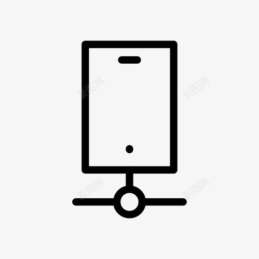 移动网络电话图标svg_新图网 https://ixintu.com 共享 电话 移动 网络 网络共享线图标